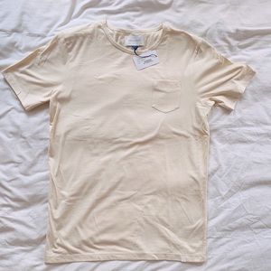 NWT Solid & Striped Crewneck Tee